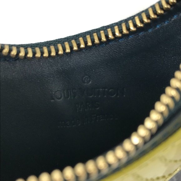 LOUIS VUITTON M91405 Monogram Vernis Pochette Oiseau Wallet Coin Purse Key Ri... - Picture 13 of 14